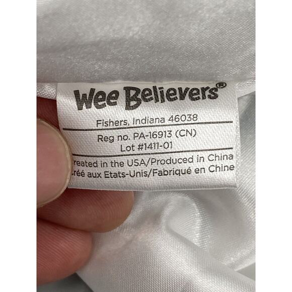 Wee Believers Levi The Lamb Lovey Baby Security Blanket I Am A Child Of God - Picture 7 of 9
